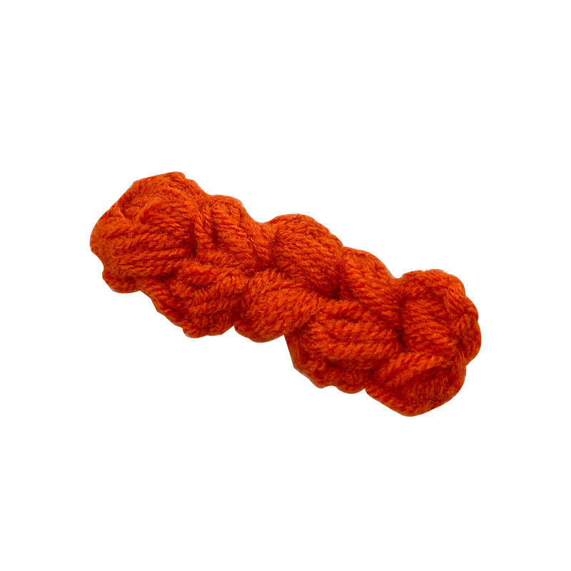 Coarse wool BB clips, handcrafted hair clips and wool clips details Picture