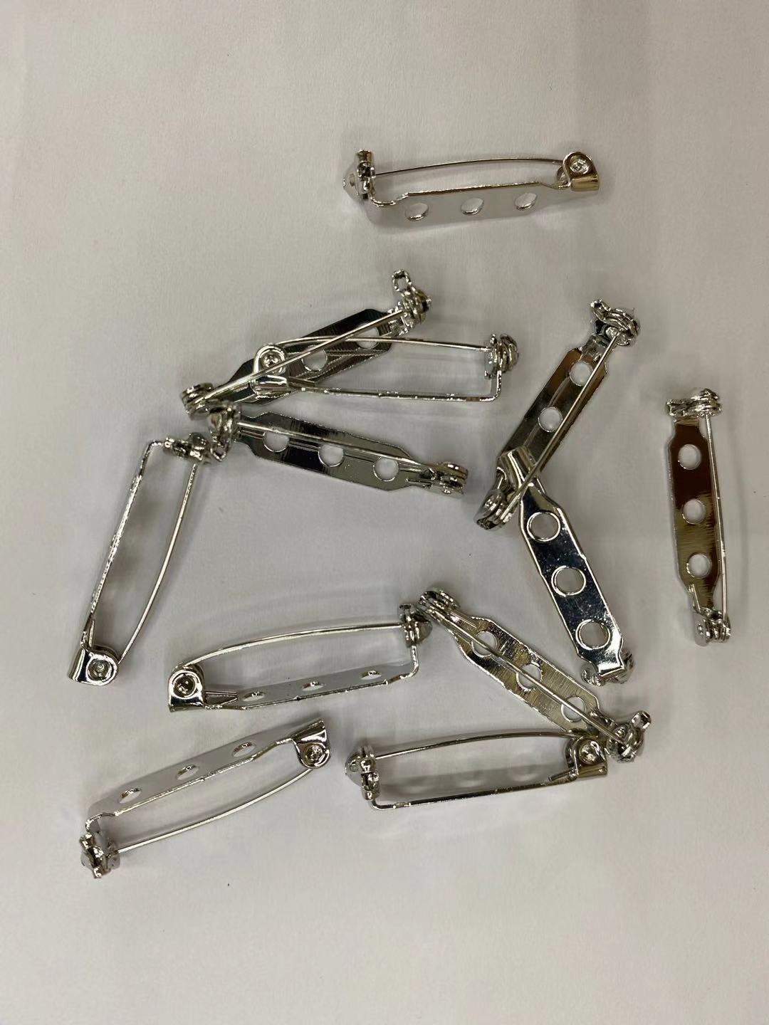 Jewelry accessories, safety insurance pins, brooches details Picture