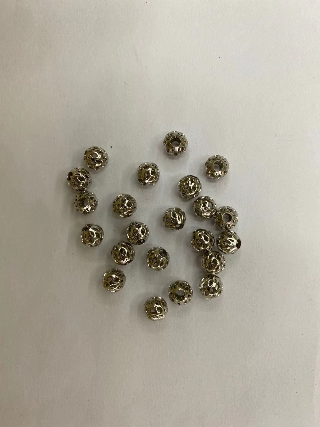 Hollow Net Beads 11 details Picture