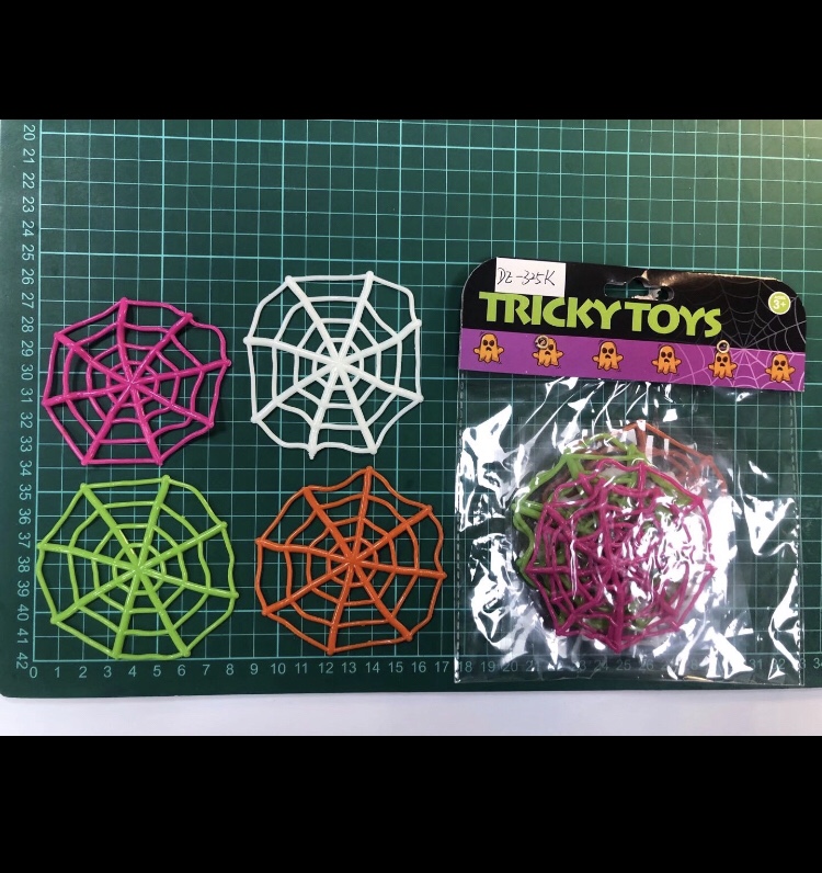 TPR soft glue toy spider web thumbnail