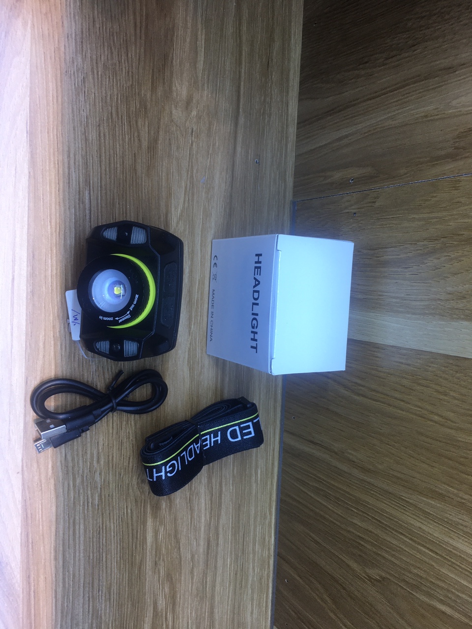 Mini built-in rechargeable headlamp thumbnail