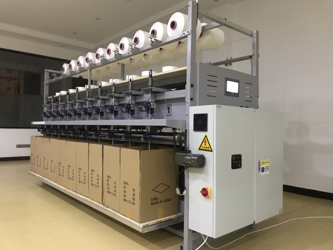 Dilong high-end mask ear loop syringe machine, single spindle, single control, independent stop, heating device, automatic loop arrangement