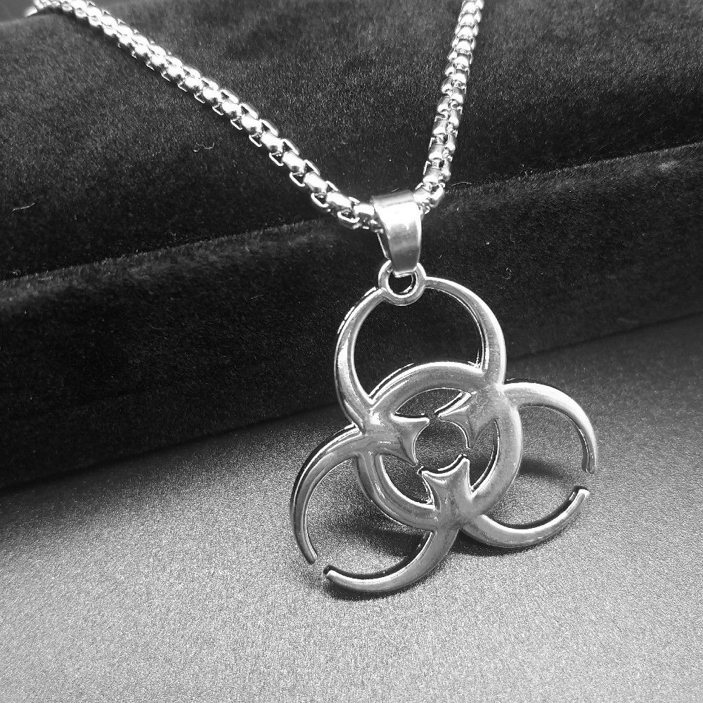 Stainless Steel Necklace Alloy Pendant Jewelry Biochemical Jewelry Accessories Wholesale Factory Direct Sales