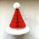 蜂窝圣诞帽纸球挂件圣诞装饰用品11