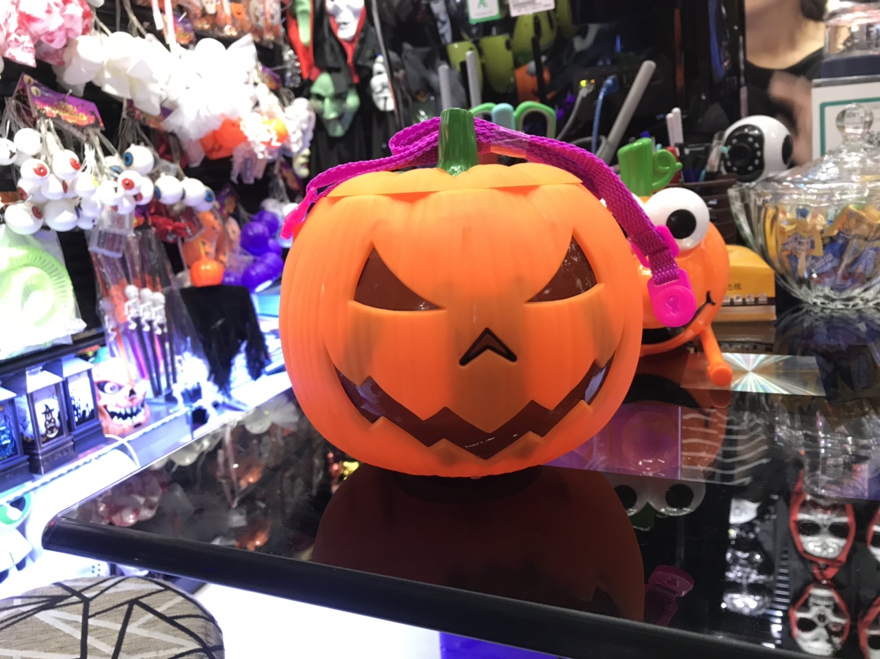 南瓜灯万圣节布置摆件批发