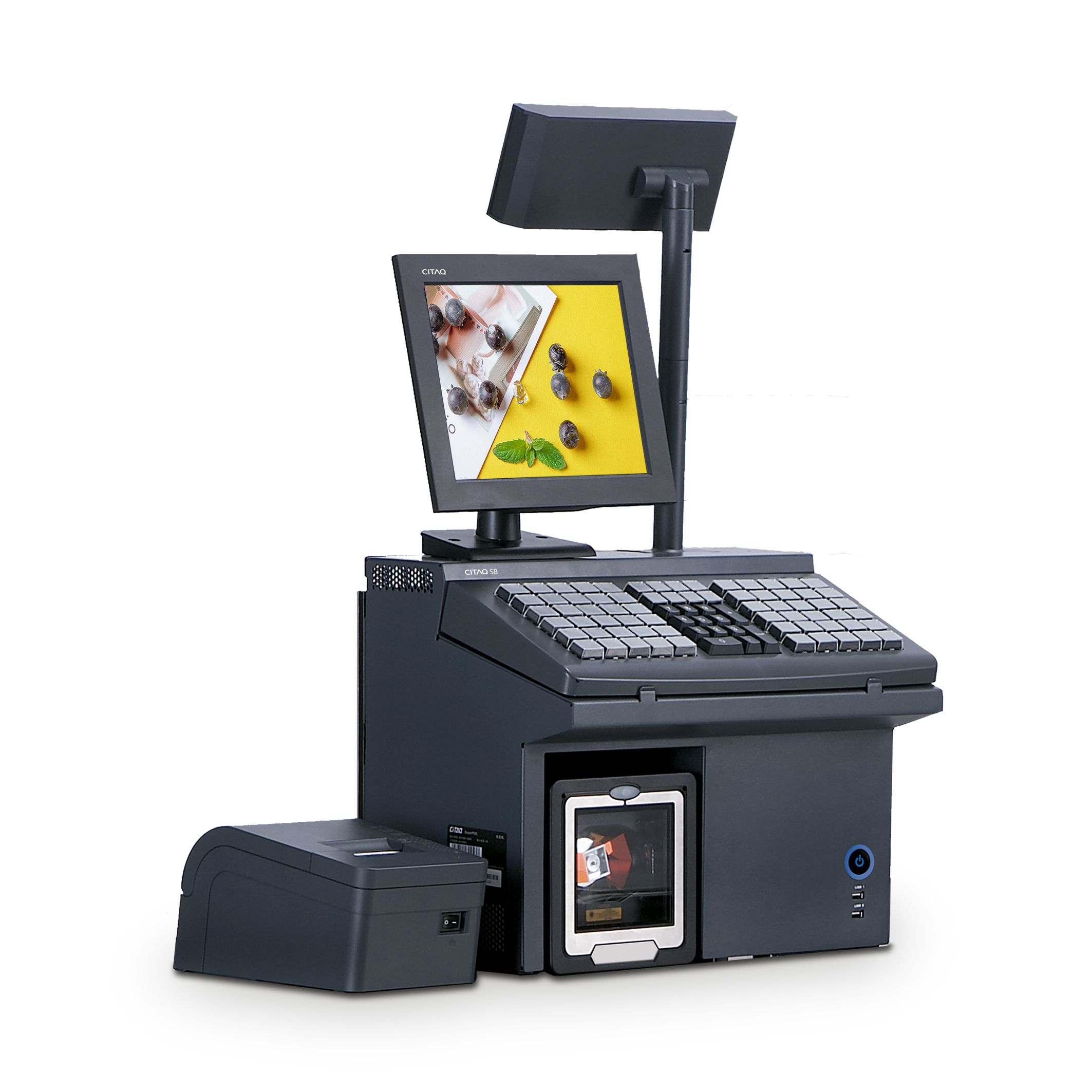 川田S8 CATAQ 收银机收款机 通道式收款机