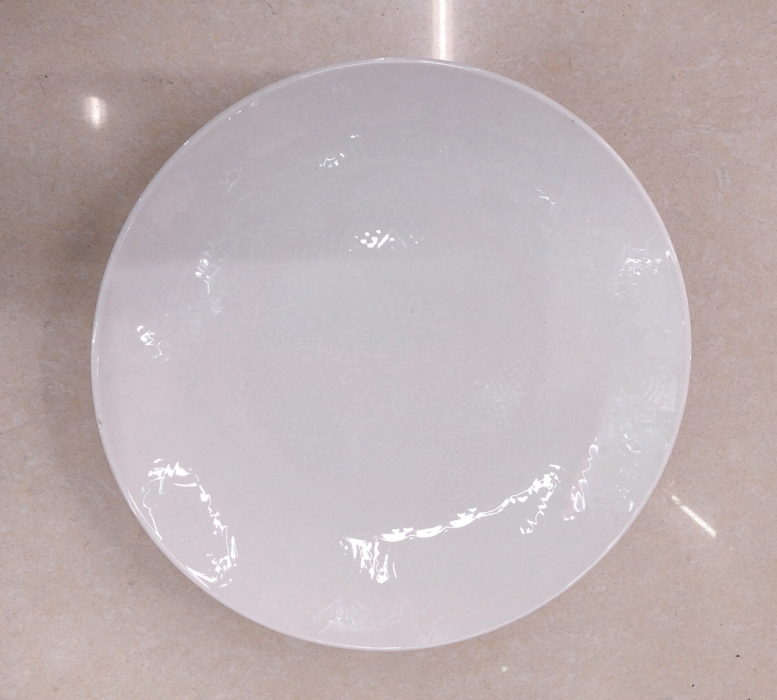 10.5 Inch Moonlight Flower Plate Ceramic Tableware Western Dish Dish Dish Dish Dish Cold Dish Dish Large Plate Steak Plate Plate