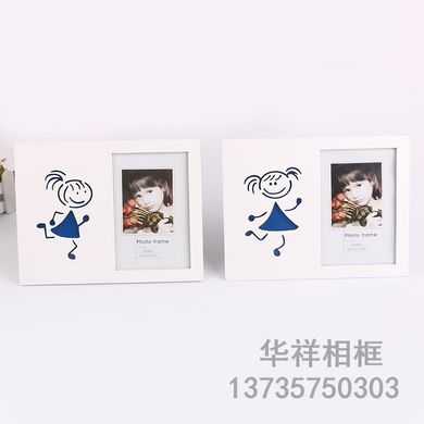 创意卡通可爱7寸相框影楼照片框七寸韩版儿童摆台像框相片框