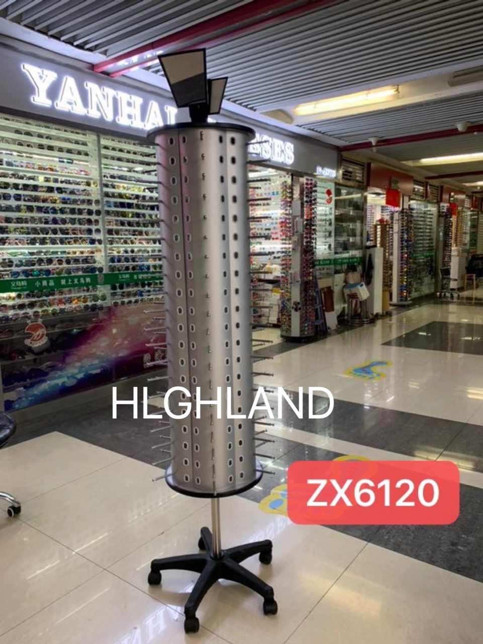 海澜德工厂直销 ZX6120眼镜展示架图