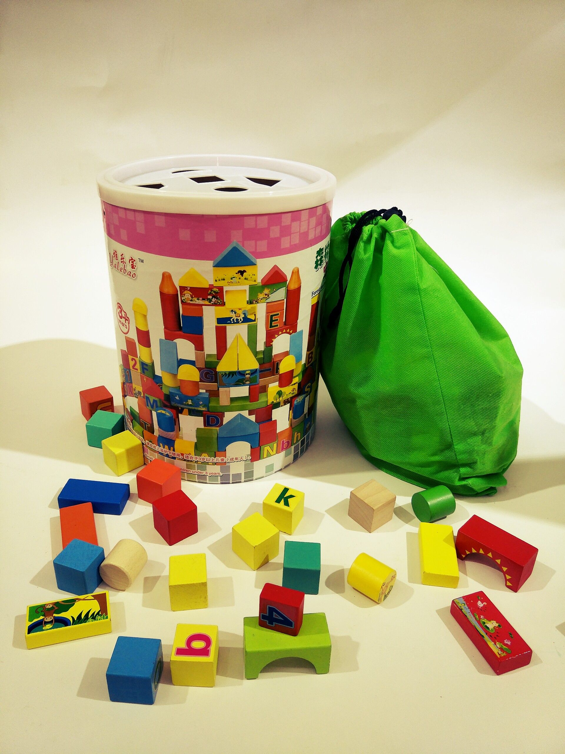educational wooden city transportation building blocks wooden stacking blocks set toys for kids