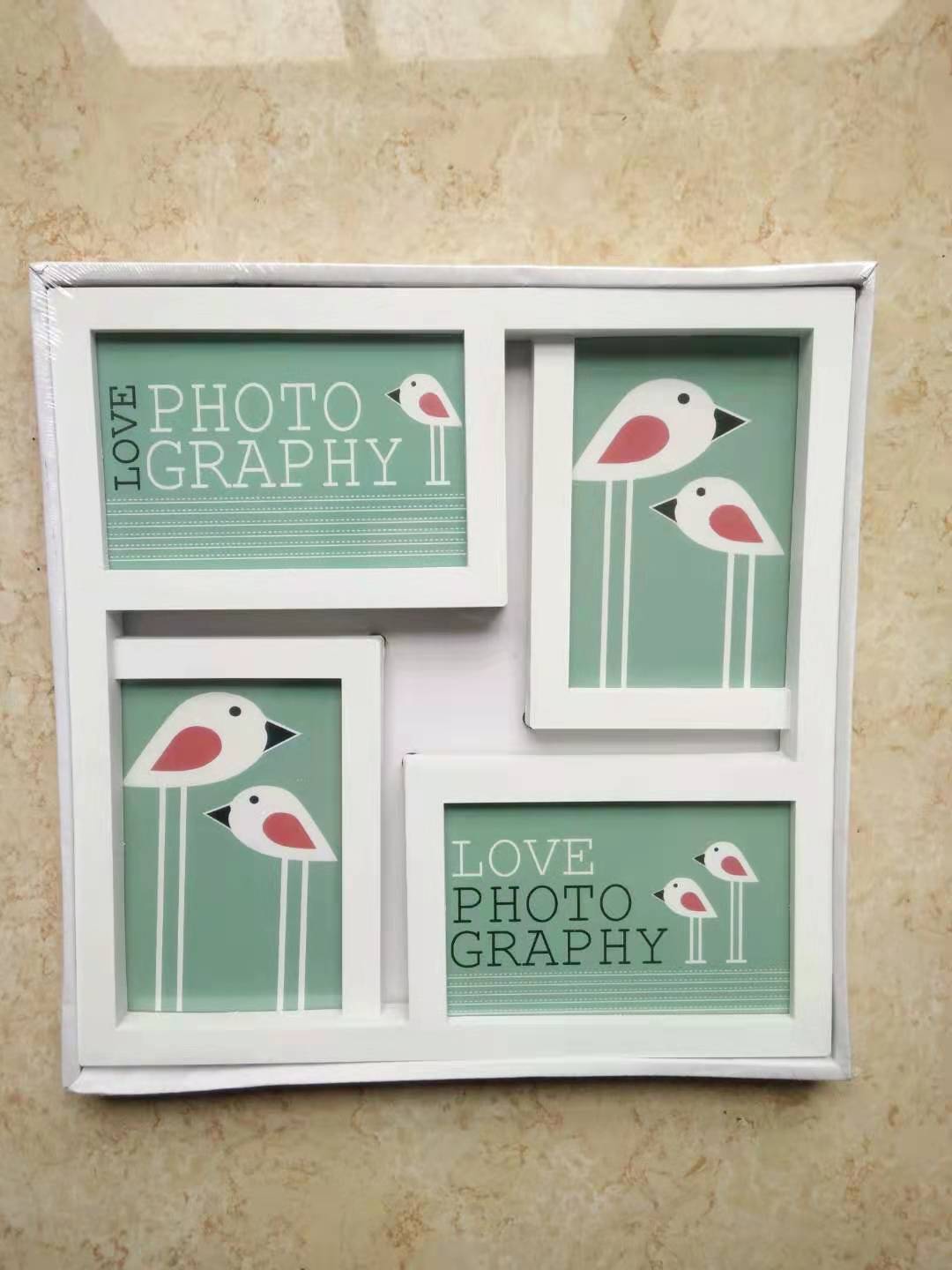 塑料四框组合相框小清新可爱