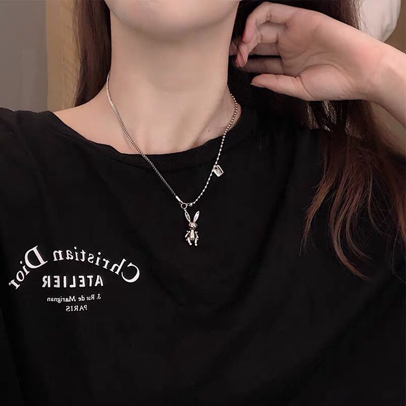 UKI SILVER and Ji S925 sterling silver bestseller Rabbit necklace