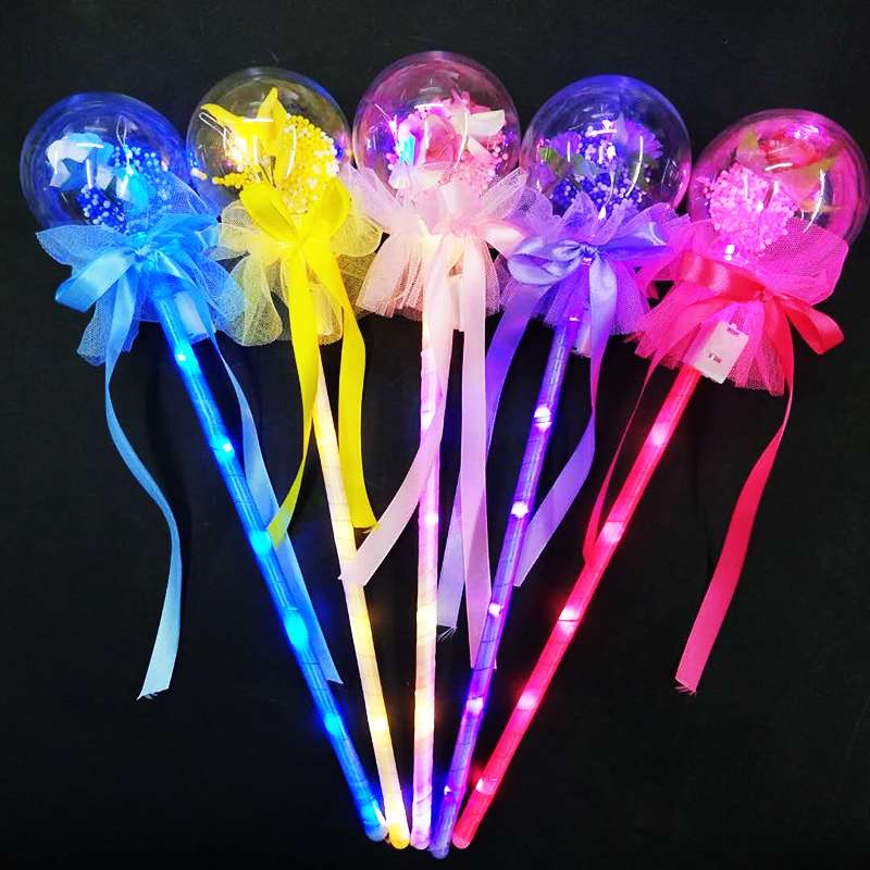 球中花闪光棒闪光棒仙女棒发光玩具批发图