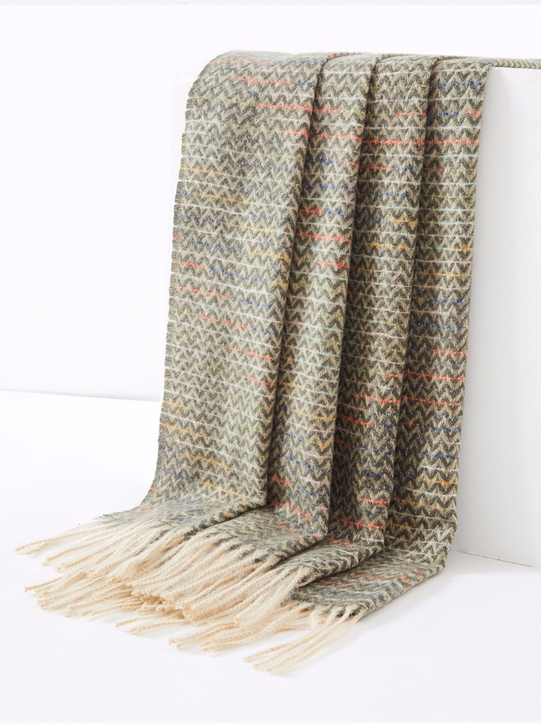 蒂凡雪围巾女秋冬季韩版百搭ins可爱少女学生情侣保暖加厚披围脖详情图7