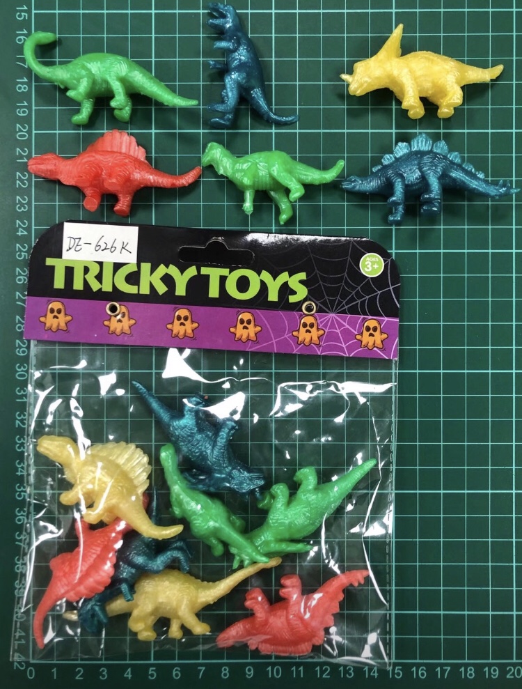 TPR software dinosaur promotional products vent toys