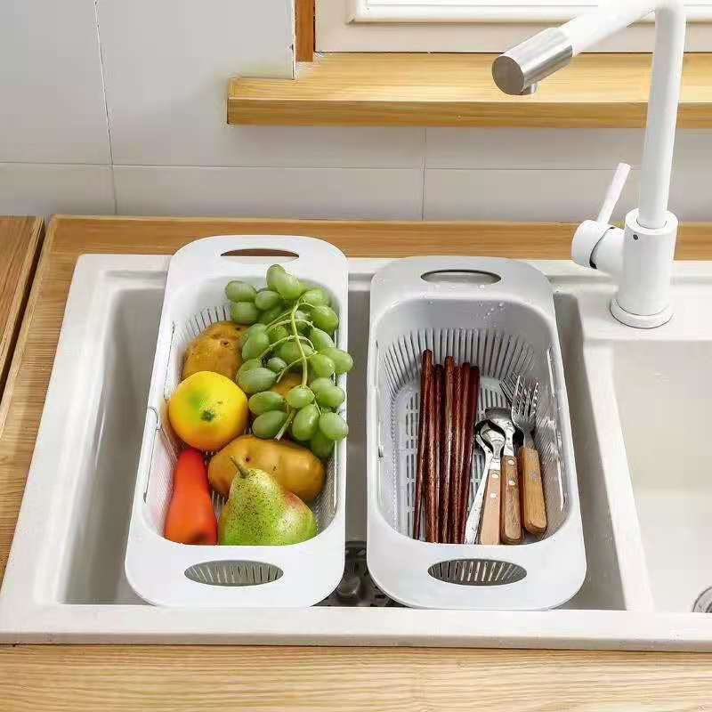 Retractable drip basket