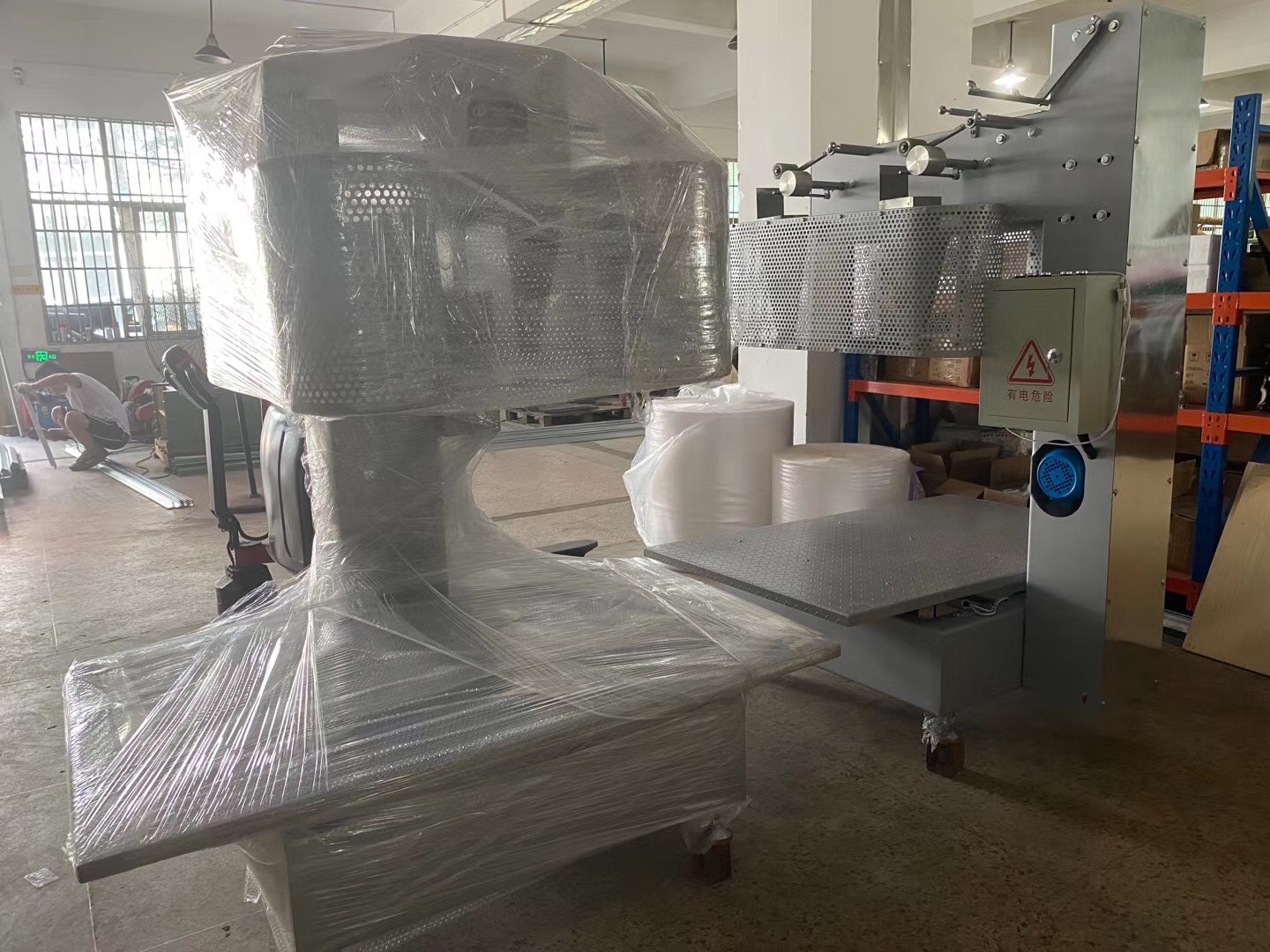 New four-head folding machine, dual frequency conversion folding machine, four-head folding machine detail image 3