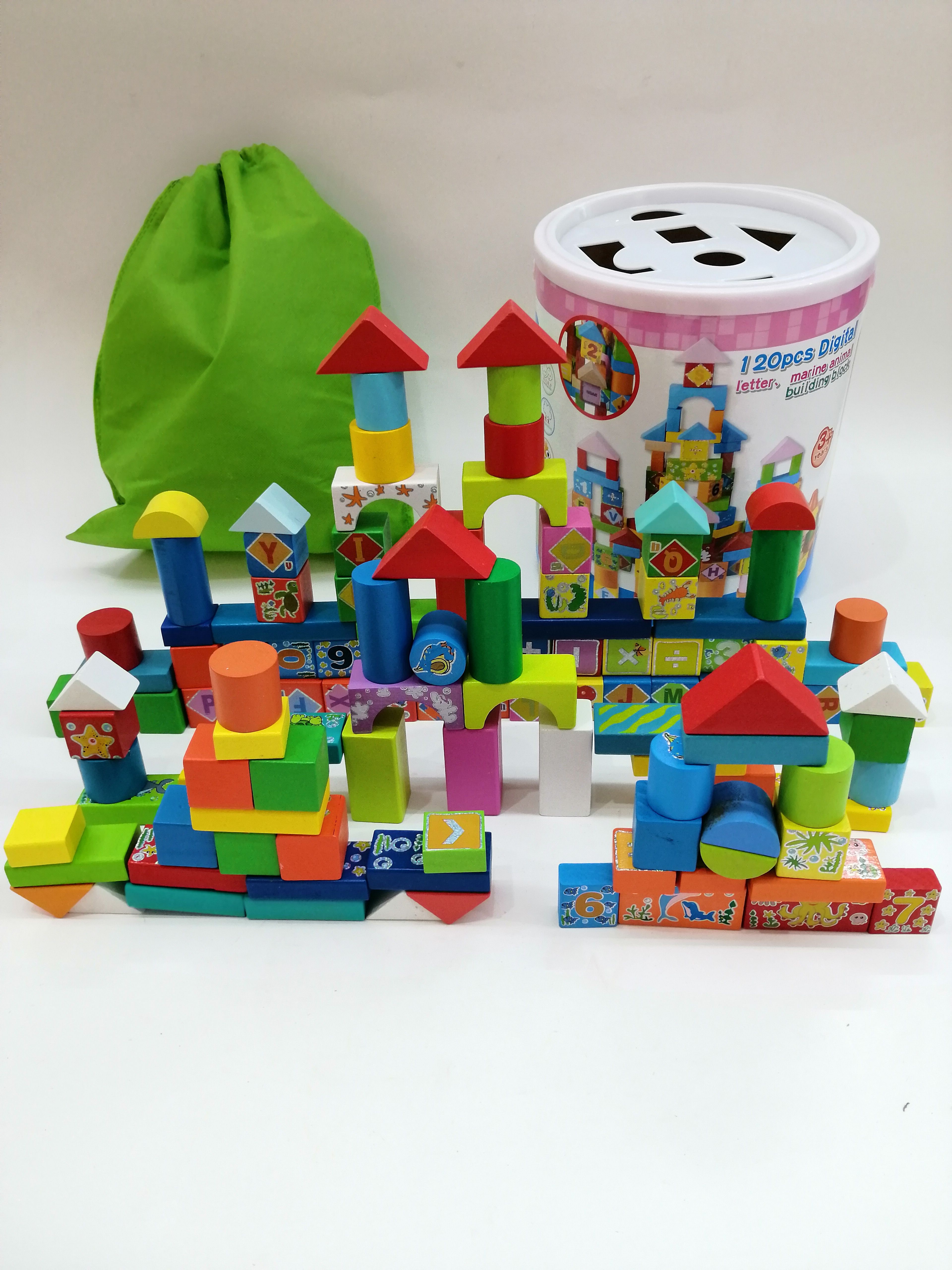 Wooden Building Blocks Wooden Toy Building Blocks Wooden Building Blocks