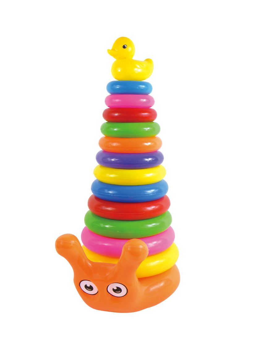 Children's sports children's ring, snail ring 64730 full figure