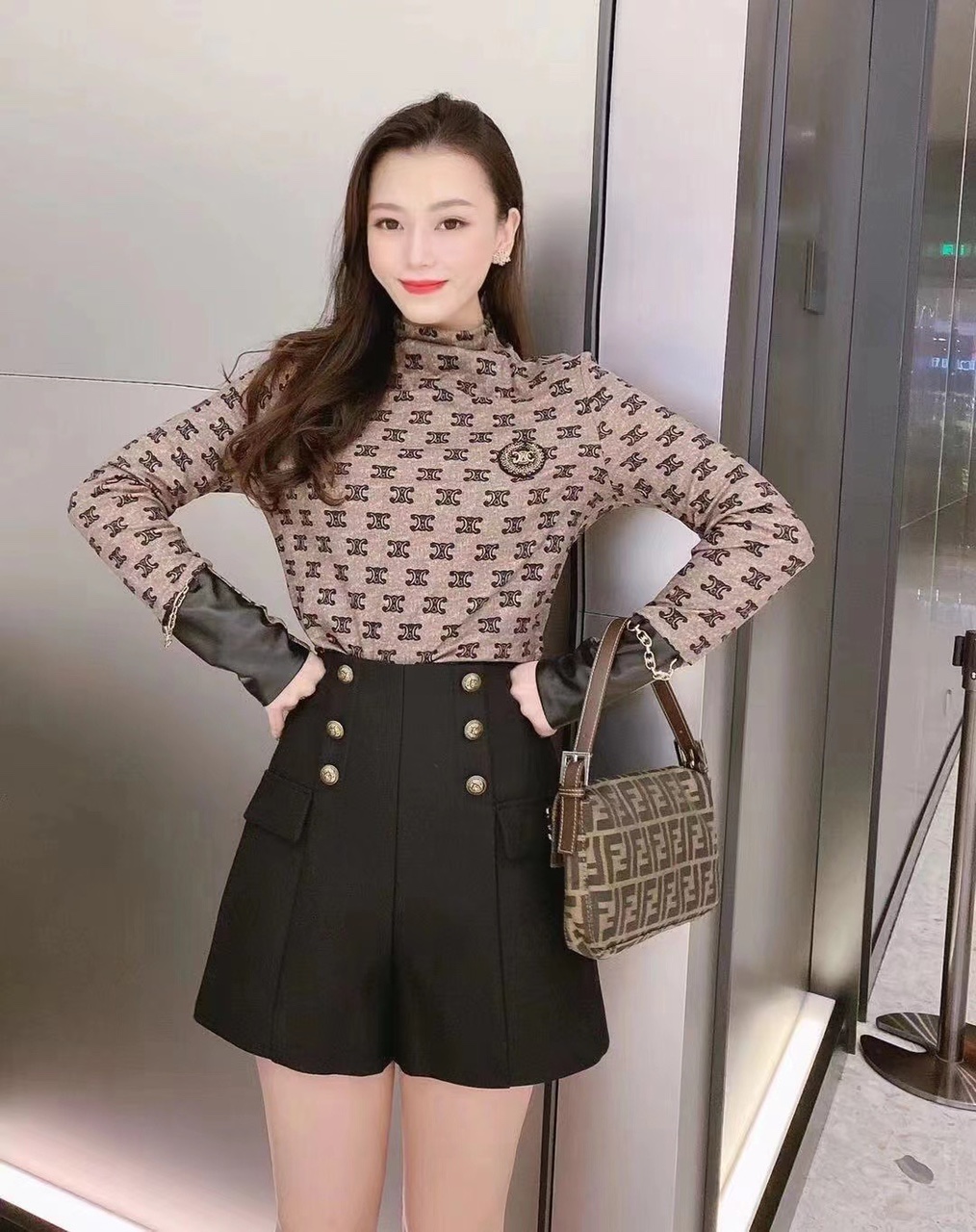Button winter shorts thumbnail