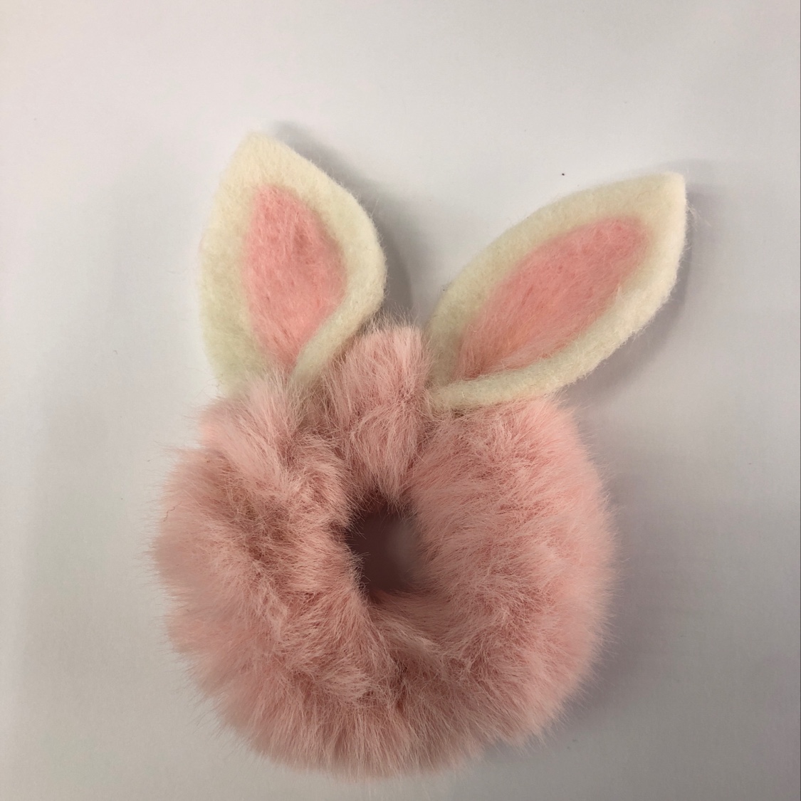 Wool felt fox ears full figure