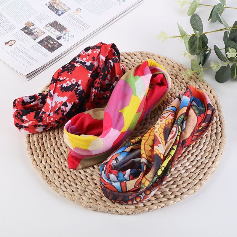 Hao Hao Headscarf Manufacturers Directly For Europe And The United States Men And Women Outdoor Sports Headscarf Street Dance Hip-Hop Headscarf Color Headscarf Wholesale Magic Headscarf details Picture