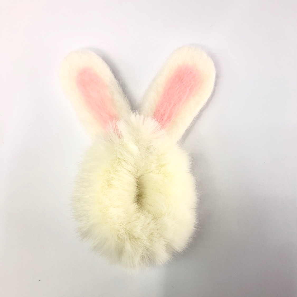 Wool felt rabbit ears full figure