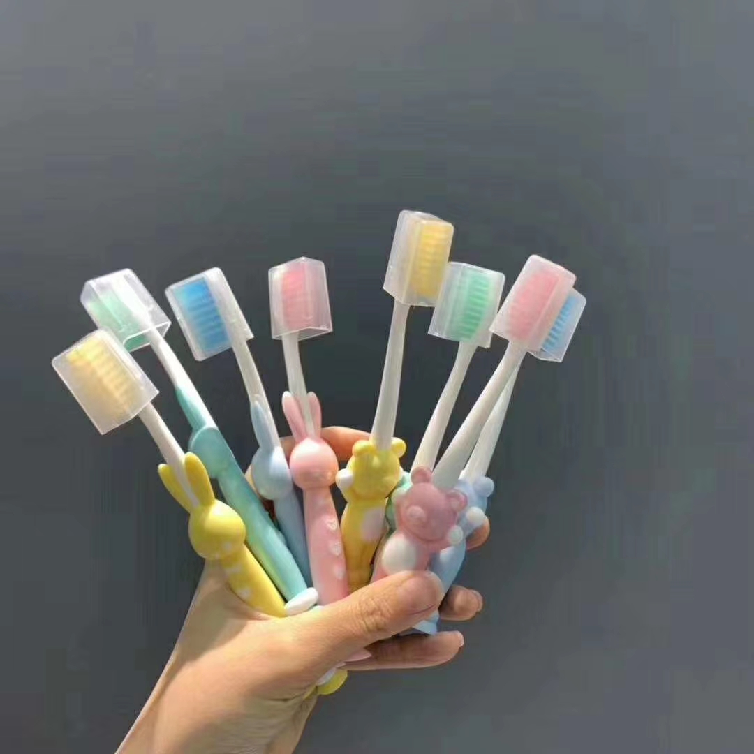 牙刷儿童牙刷软毛牙刷清洁牙刷塑料牙刷马卡龙牙刷