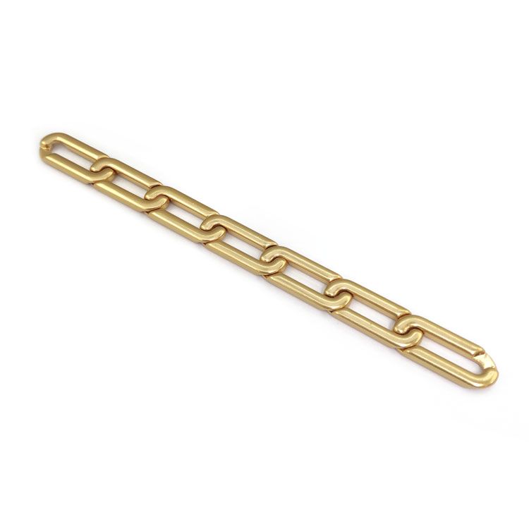 Dongguan Fengxing Hardware Factory Direct Sales Boutique Alloy Chain New Square Chain Variety Support Customization details Picture