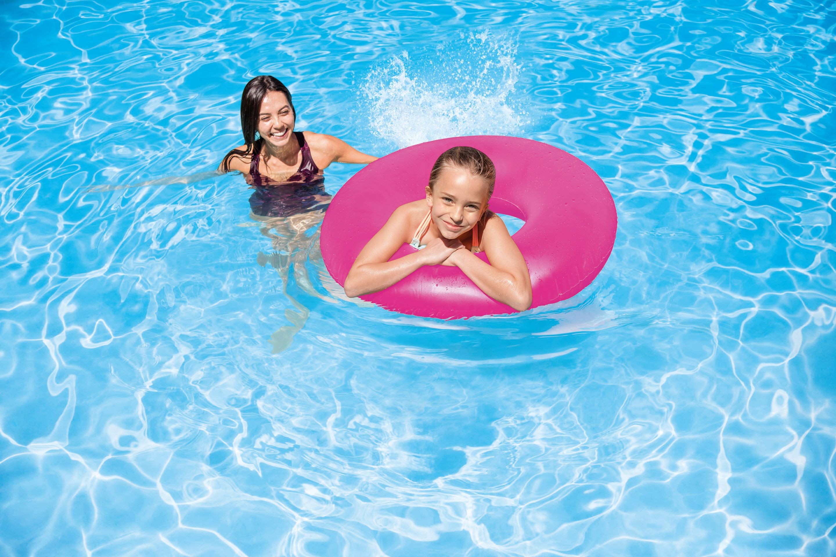 INTEX59262 neon inflatable swimming ring pic 5