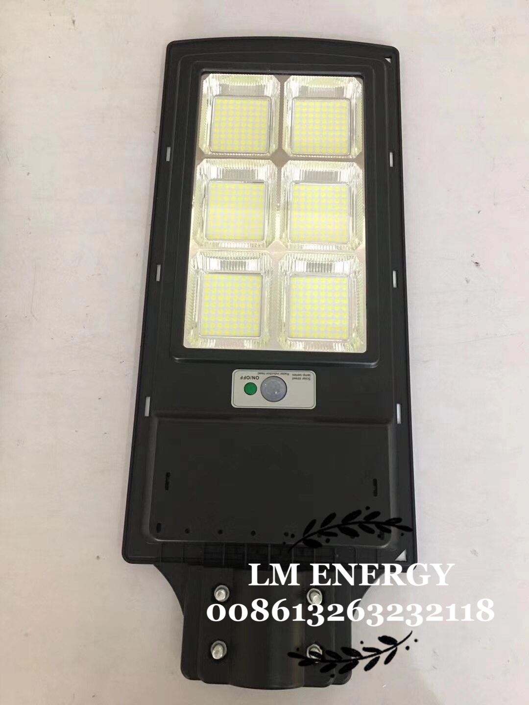 Solar integrated street lamp details Picture