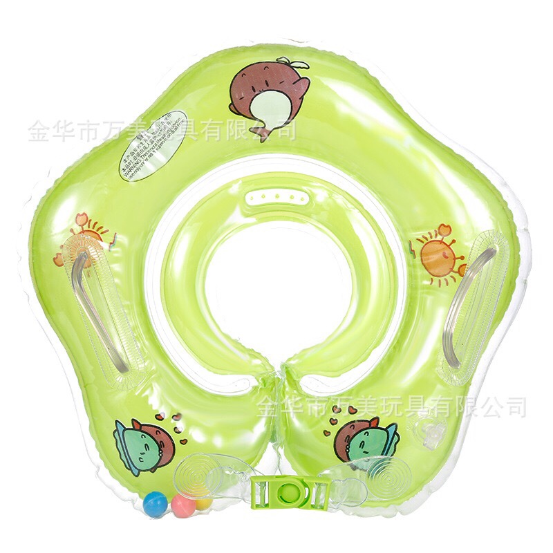 Inflatable baby neck ring, adjustable neck ring, bell-shaped life buoy, baby swimming ring detail image 3