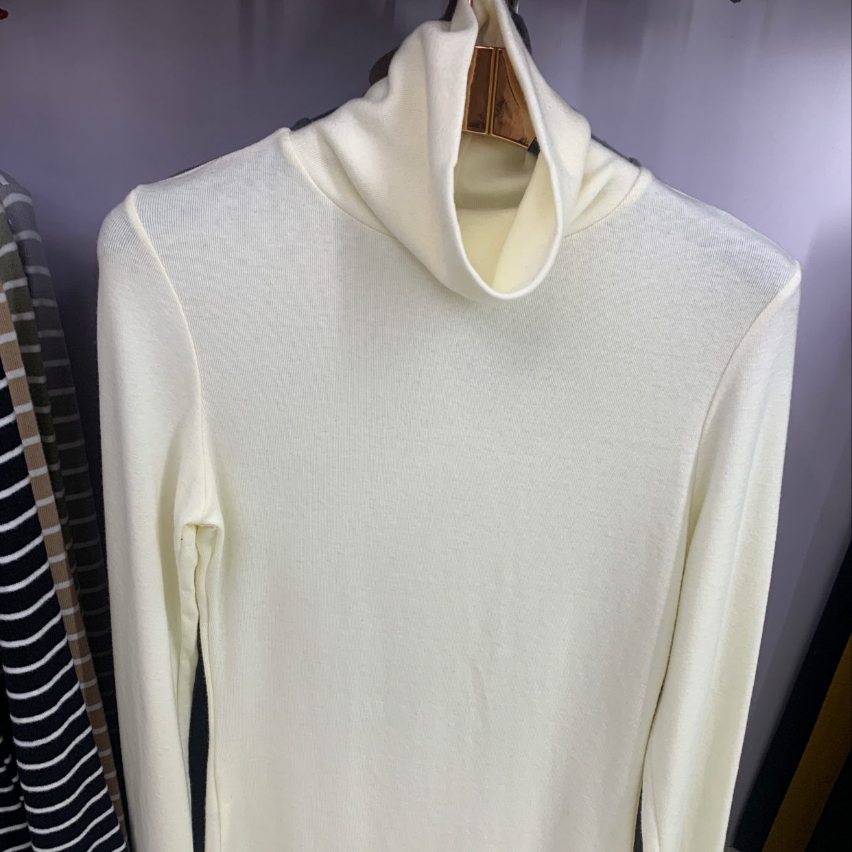 2023 Autumn And Winter Thin Solid Color All-Matching Body Underwear High Collar Base Coat Women's Top