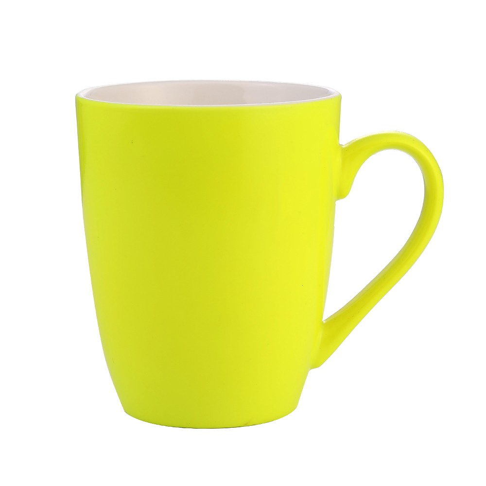 Colored glaze mug, ceramic cup detail image 5