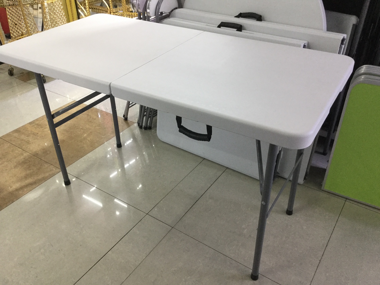 塑料桌 地摊展示桌 户外餐桌 70*150cm
