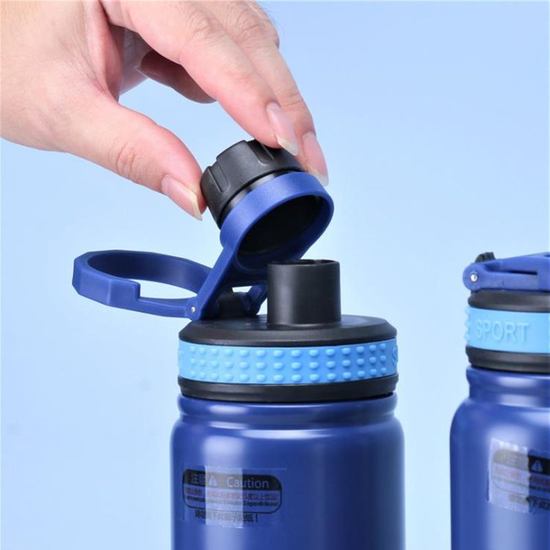 帝怡DIYI动感运动户外直饮保温杯304不锈钢便携提手大容量水杯子600ml产品图