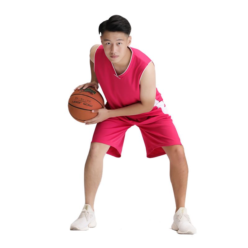 成人篮球服套装九色男比赛训练营运动队服装光板篮球衣可定制批发详情图6