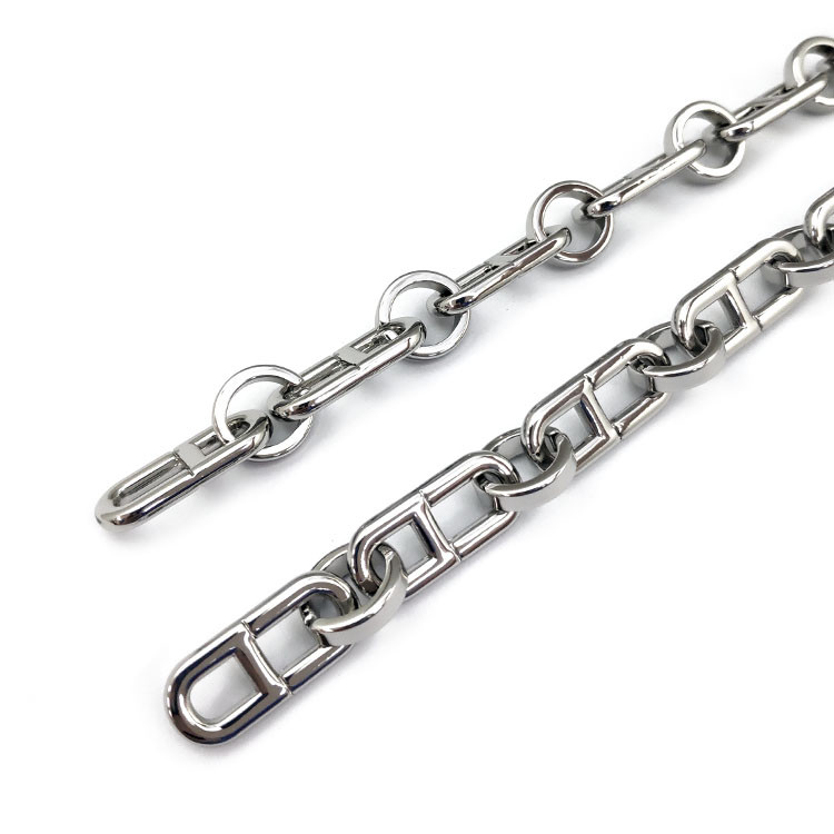 Dongguan Fengxing Hardware Factory Direct Alloy Chain Hanging Plated Figure-Eight Chain Color Support Customization Application Scenario
