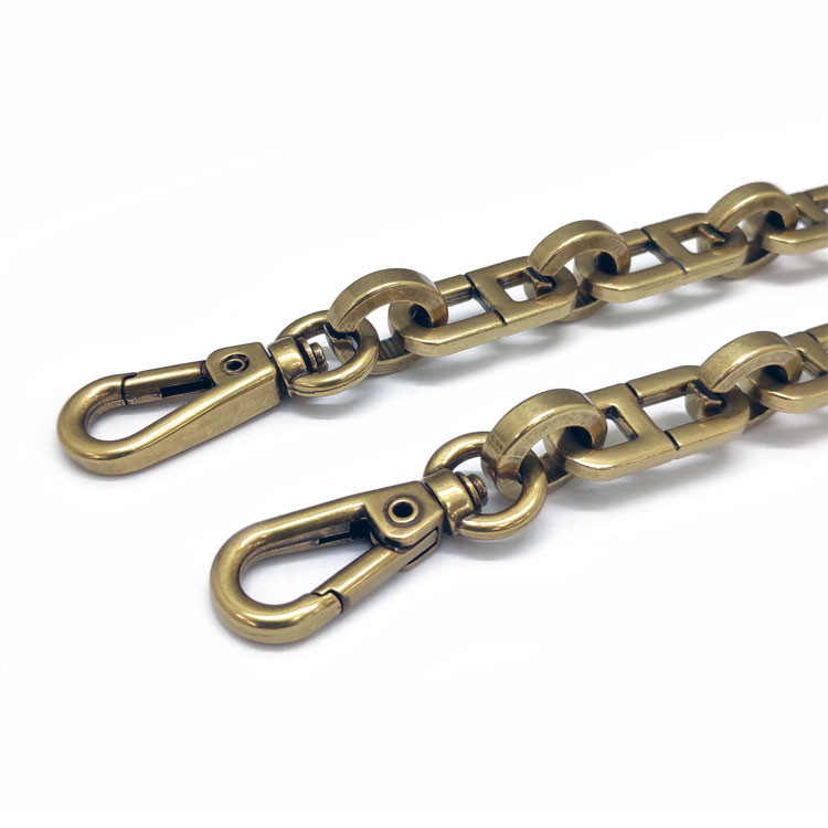 Dongguan Fengxing Hardware Factory Direct Alloy Chain Hanging Plated Figure-Eight Chain Color Support Customization undefined