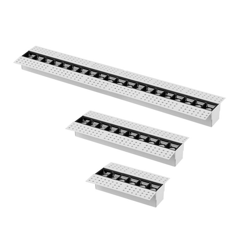Borderless magnetic strip spotlights, led embedded pre-buried linear lights, long strip lights for living room corridors, no main light for illumination Application Scenario