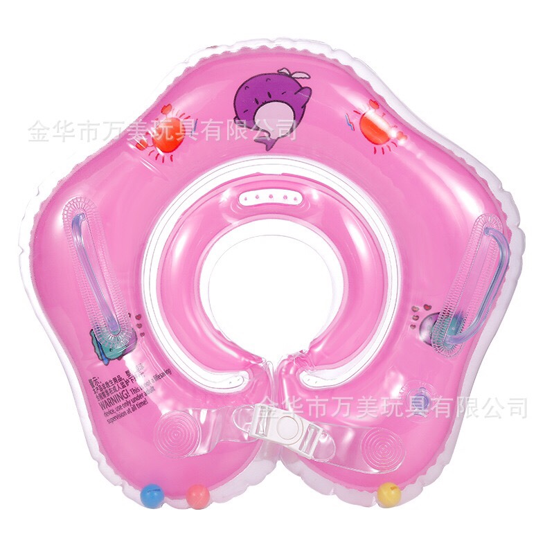 Inflatable baby neck ring, adjustable neck ring, bell-shaped life buoy, baby swimming ring detail image 10
