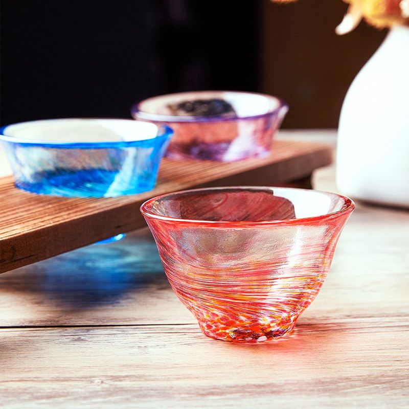 ADERIA石V硝子 津轻日本玻璃杯（3个装套装价格）