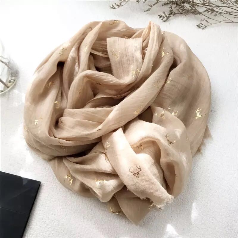 女士涤纶围巾