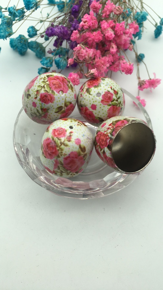 28MM flowered wind chimes, handicraft accessories, D1Y accessories, Chinese festival accessories