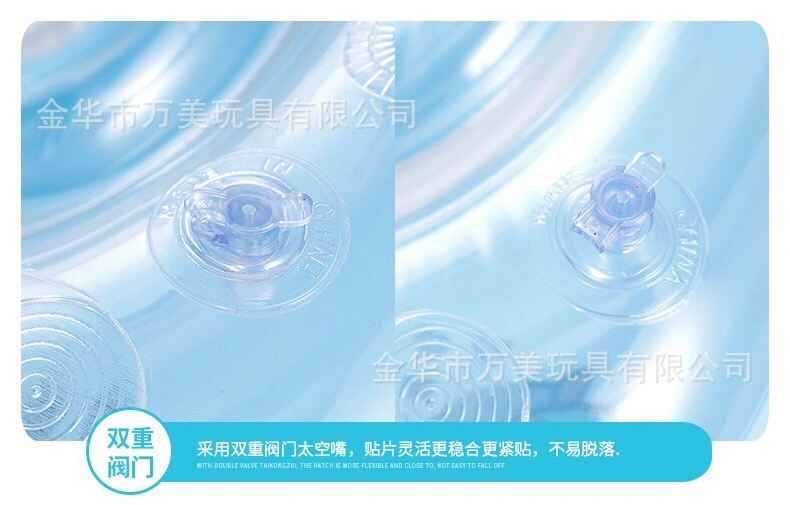 Inflatable baby neck ring, adjustable neck ring, bell-shaped life buoy, baby swimming ring detail image 5