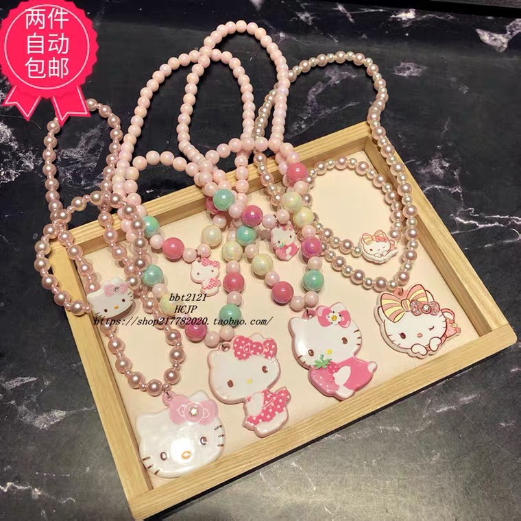 糖果色儿童韩版套装饰品