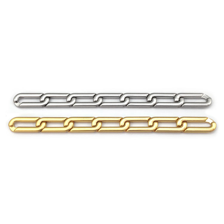 Dongguan Fengxing Hardware Factory Direct Sales Boutique Alloy Chain New Square Chain Variety Support Customization full figure