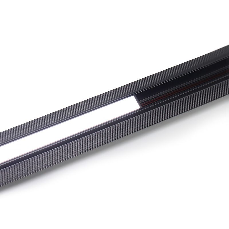 Magnetic track light embedded borderless living room home design magnetic track strip minimalist line light Item Picture