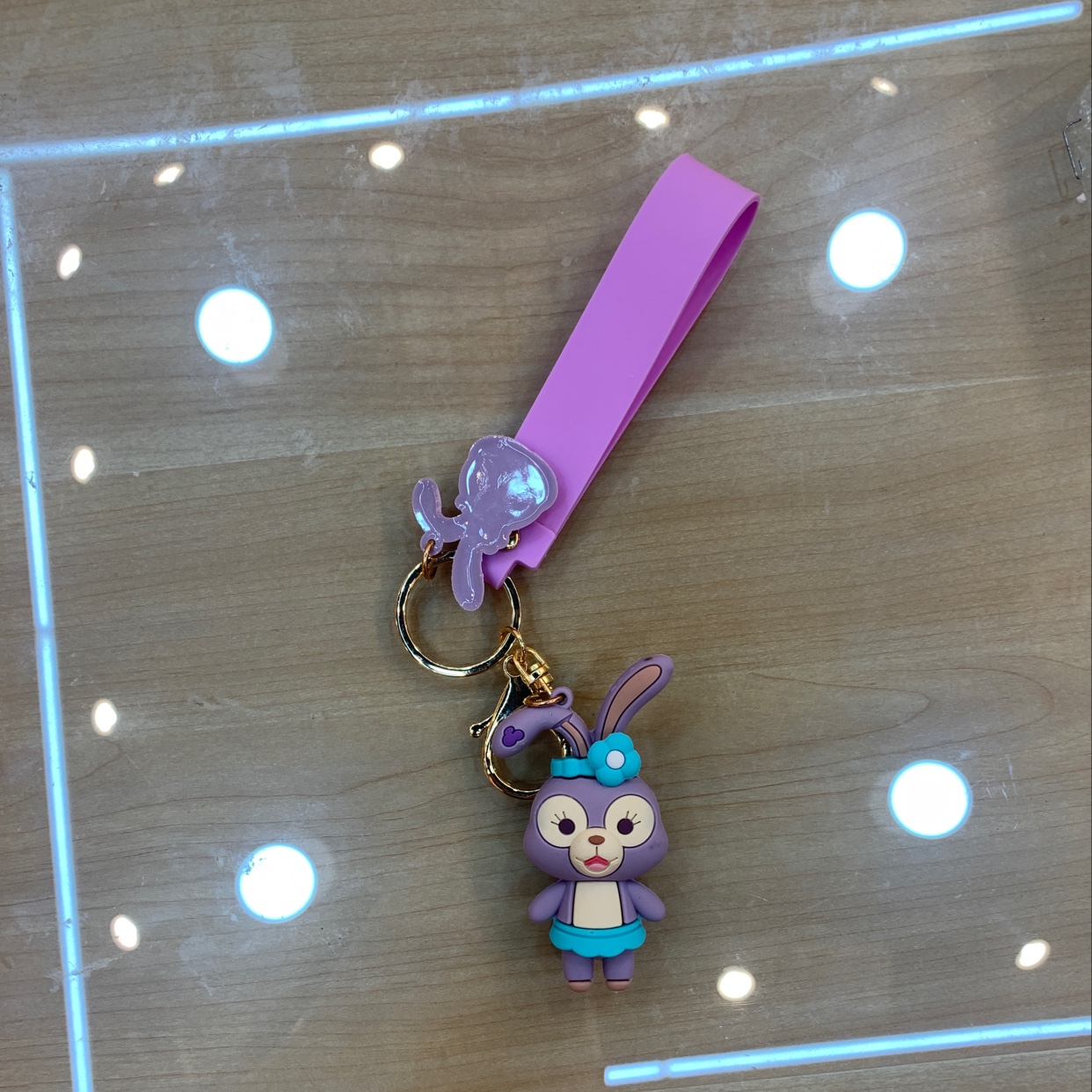 Purple rabbit pendant cute fashion Instagram red envelope bag pendant car pendant thumbnail