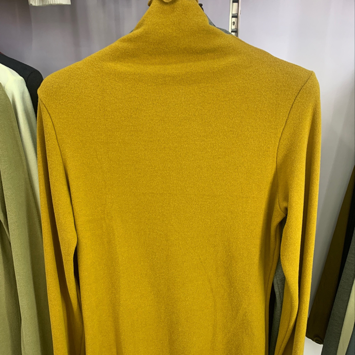 2023 Autumn And Winter Classic Solid Color All Matching Body Underwear High Collar Base Coat Ladies Top